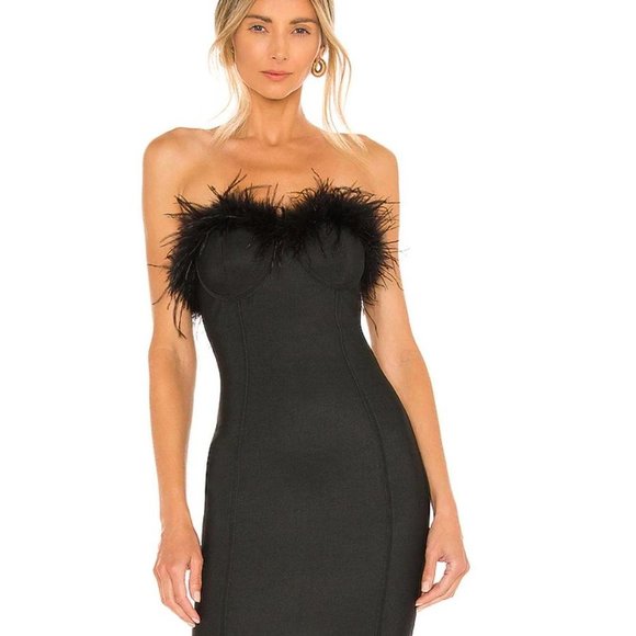 Superdown Revolve Ramona Bustier dress - Picture 1 of 3